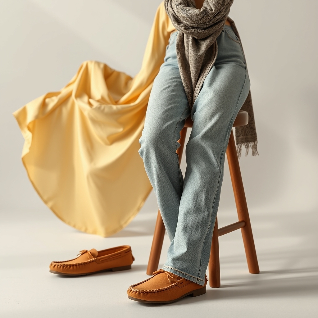 The Art of Effortless Edge: How Brut Denim and Moccasins Are Redefining Guardian Design in the Age of Poet Core