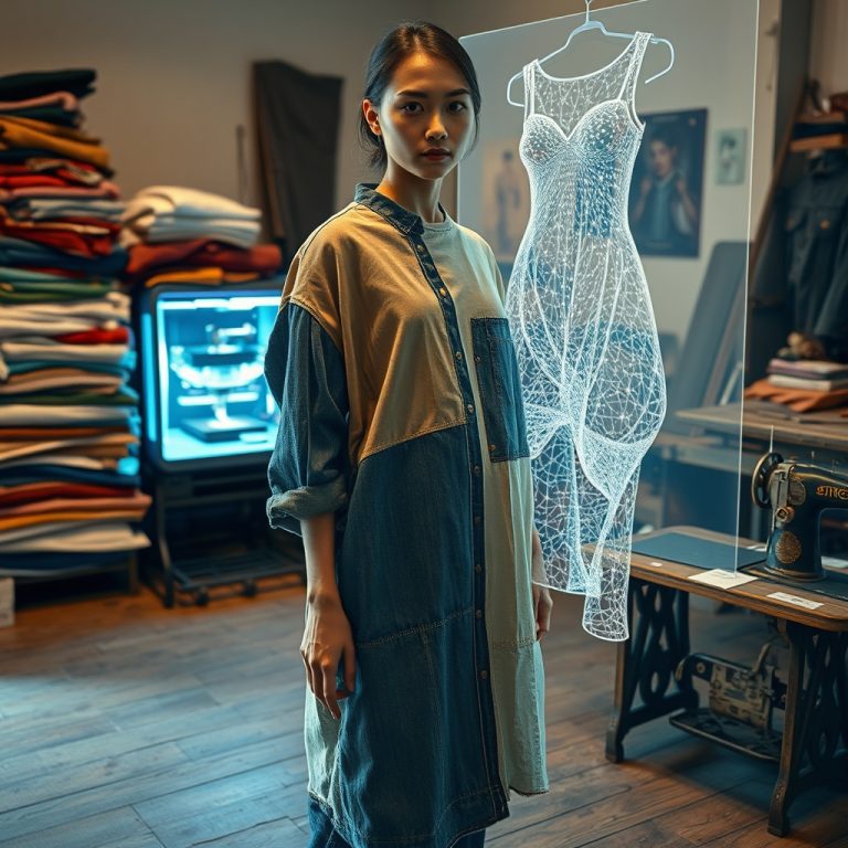 The Invisible Stitch: How Digital Fashion and Upcycled Garments Are Mending the Fabric of Tomorrow