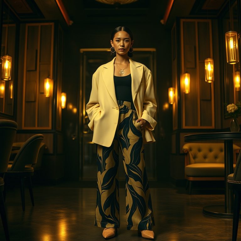 The New Chromatic Harmony: How Creamy Yellow and Prints Galore Are Orchestrating the Jazz Age Revival in Mode Sportif