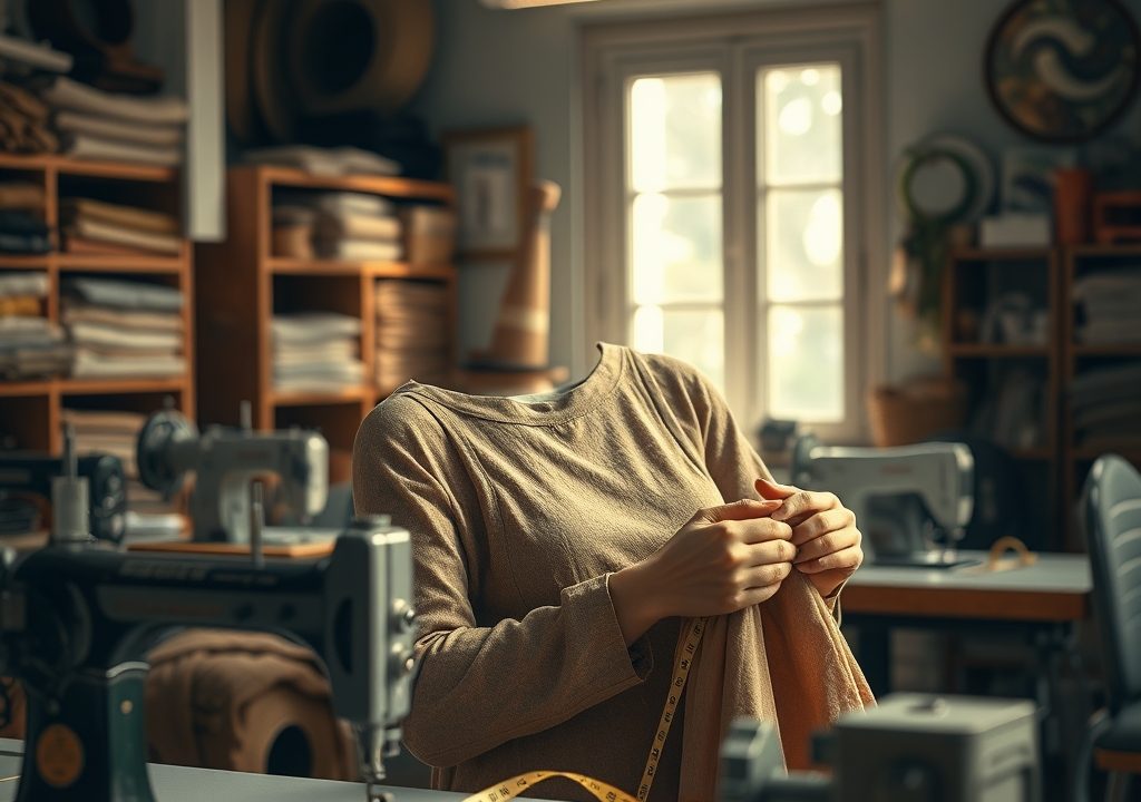 The Hushed Cartography of Threads: A Journey Through Custom Fit Pattern Drafting and Sustainable Garment Construction